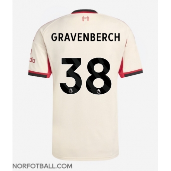 Billige Fotballdrakt Liverpool Ryan Gravenberch #38 Replika Bortedrakt 2025-26 Kortermet